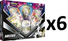 Pokemon Arceus V Figure Collection Box CASE (6 Boxes)